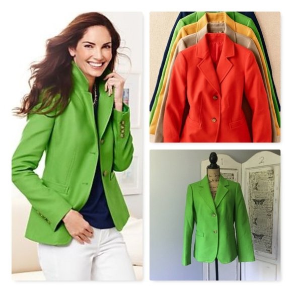 Talbots Jackets & Blazers - NWOT Talbots Calvary Twill Jacket Blazer